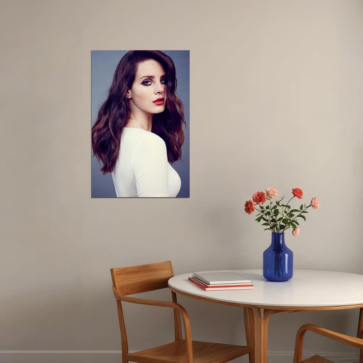 Lana Del Rey Music Singer Model Artist Poster Wall Art Print Home Wall Decor - xonomax