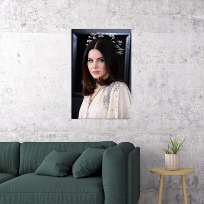 Lana Del Rey Music Singer Picture Poster Wall Art Print Home Wall Decor - xonomax