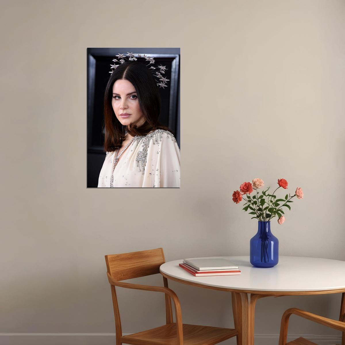 Lana Del Rey Music Singer Picture Poster Wall Art Print Home Wall Decor - xonomax