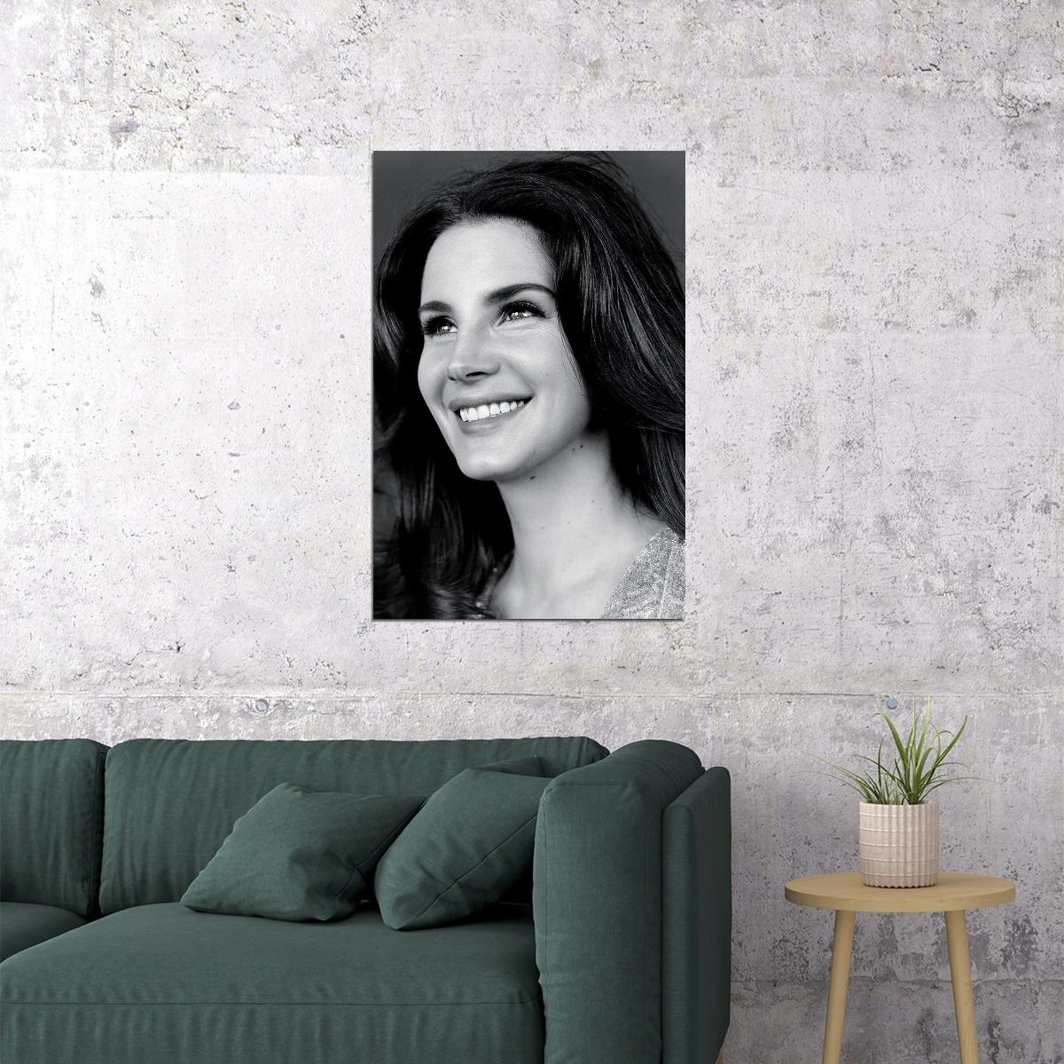 Lana Del Rey Music Singer Songwriter Artist Poster Wall Art Print Home Wall Decor - xonomax