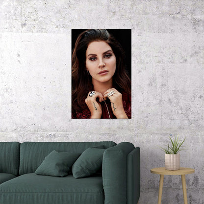 Lana Del Rey Music Singer Poster Wall Art Print Home Wall Decor - xonomax
