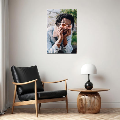 Playboi Carti Hip Hop Rap Music Star Singer Poster Wall Art Print Home Wall Decor - xonomax