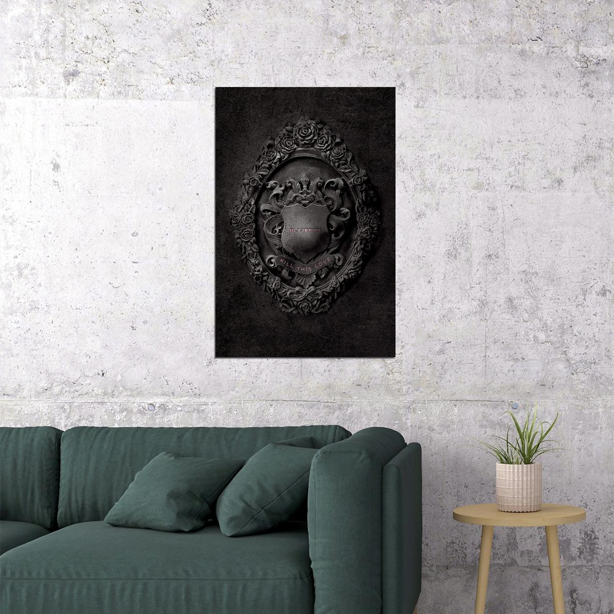 Blackpink Kill This Love Album Cover Music Girl Group Poster Wall Art Print Home Wall Decor - xonomax