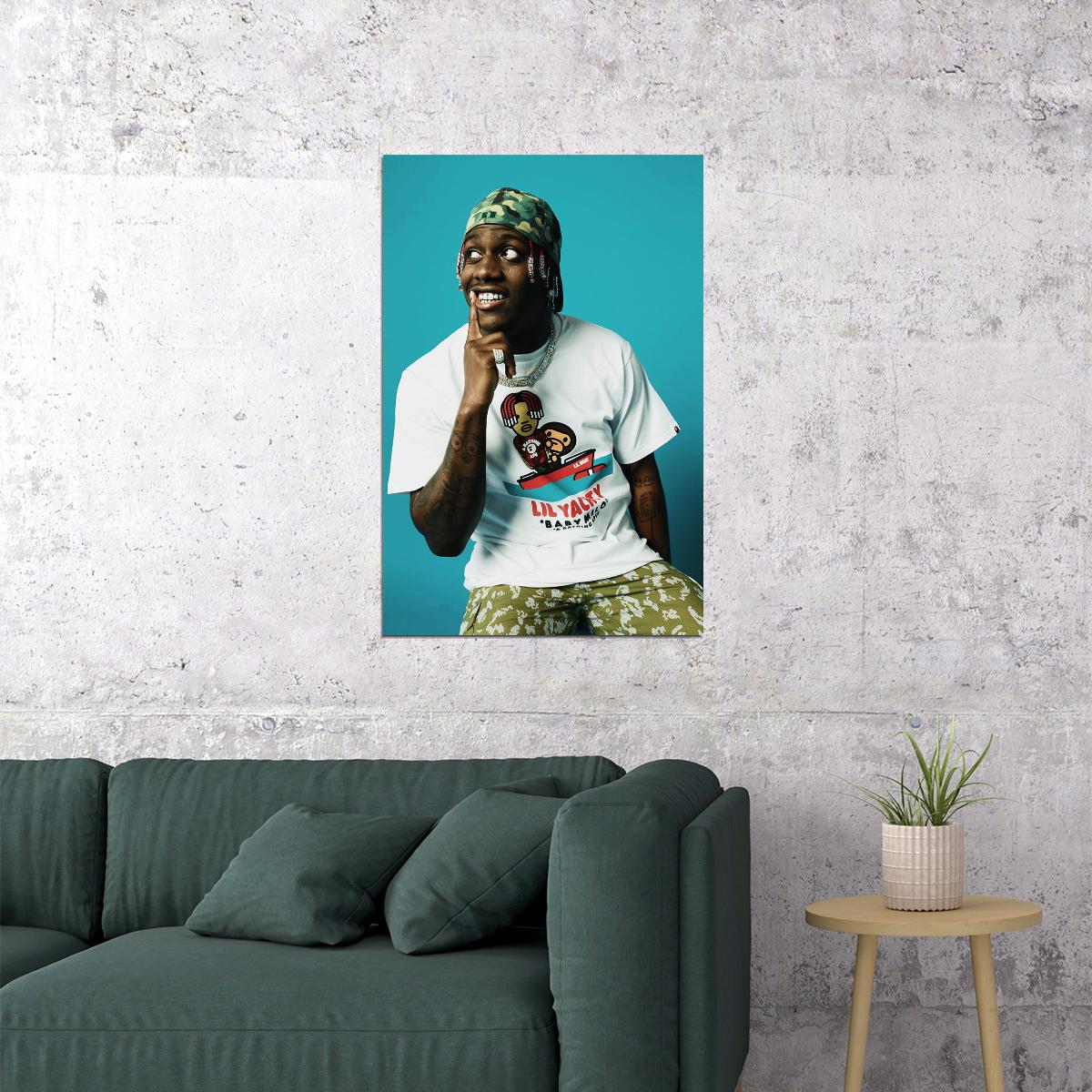 Lil Yachty Rap Hip Hop Star Music Singer Poster Wall Art Print Home Wall Decor - xonomax