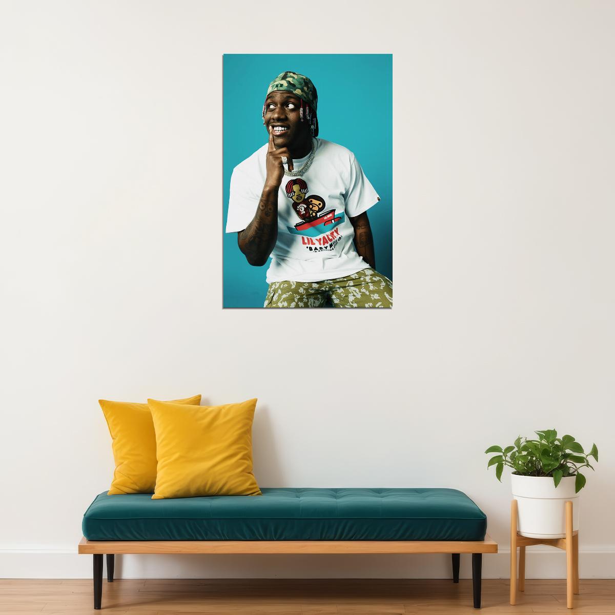 Lil Yachty Rap Hip Hop Star Music Singer Poster Wall Art Print Home Wall Decor - xonomax