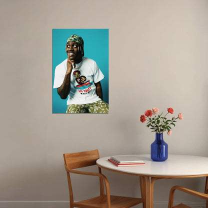 Lil Yachty Rap Hip Hop Star Music Singer Poster Wall Art Print Home Wall Decor - xonomax