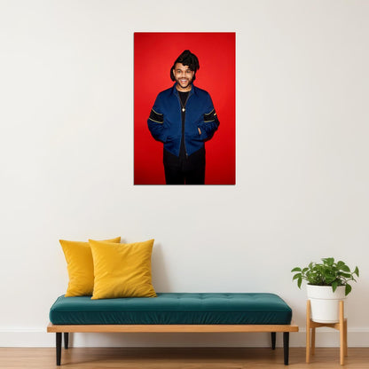 The Weeknd Rap Rapper Hip Hop Rap Music Star Actor Poster Wall Art Print Home Wall Decor - xonomax