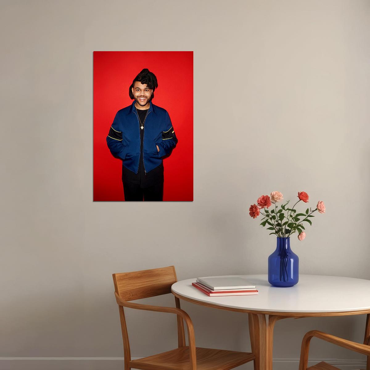 The Weeknd Rap Rapper Hip Hop Rap Music Star Actor Poster Wall Art Print Home Wall Decor - xonomax