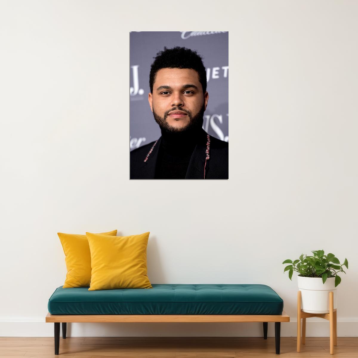 The Weeknd Rap Rapper Hip Hop Rap Music Star Singer Poster Wall Art Print Home Wall Decor - xonomax
