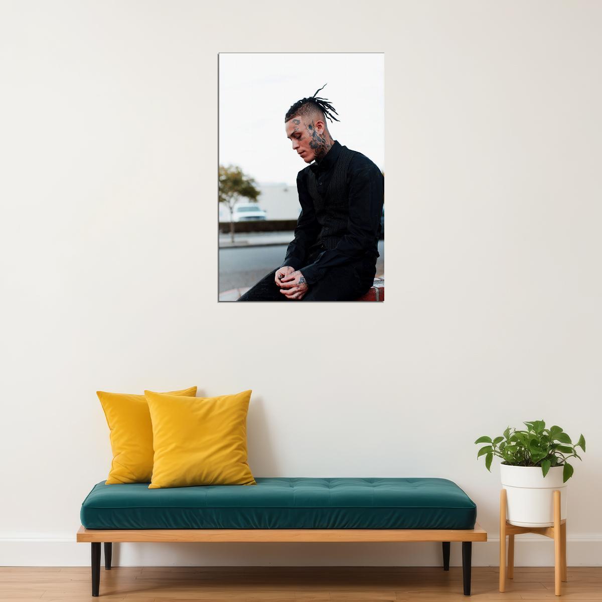 Lil Skies Rap Music Rapper Hip Hop Star Songwriter Poster Wall Art Print Home Wall Decor - xonomax