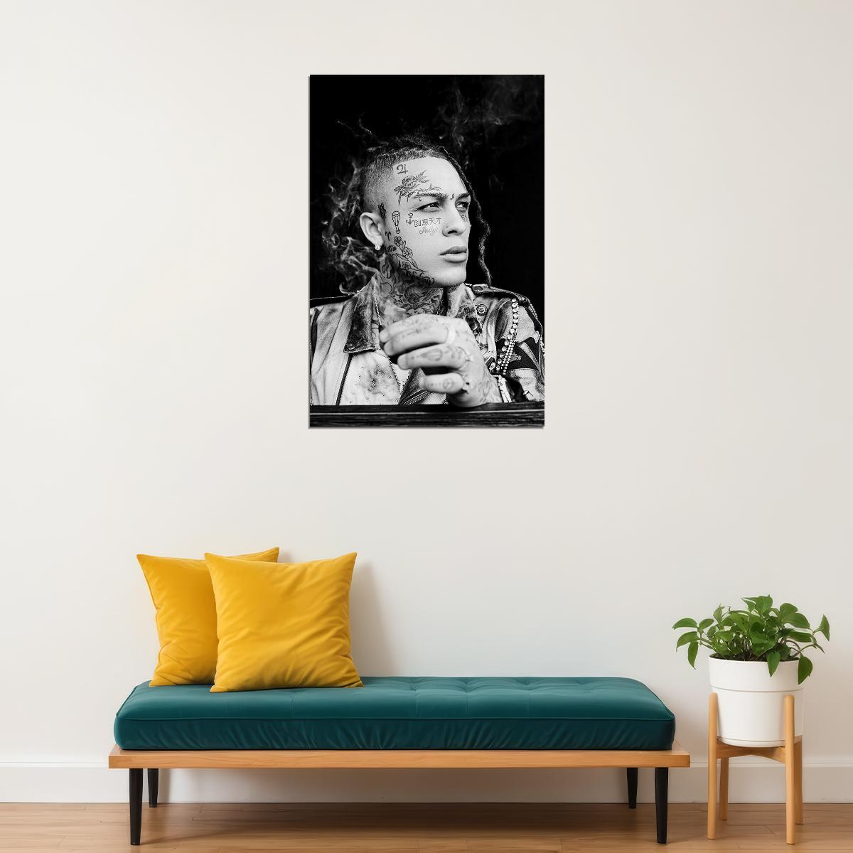 Lil Skies Rap Music Rapper Hip Hop Star Singer Poster Wall Art Print Home Wall Decor - xonomax
