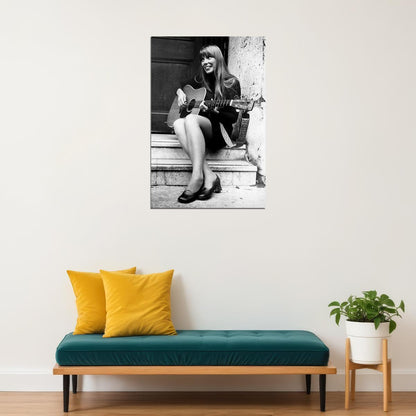 Joni Mitchell Great Music Singer Writer Poster Wall Art Print Home Wall Decor - xonomax