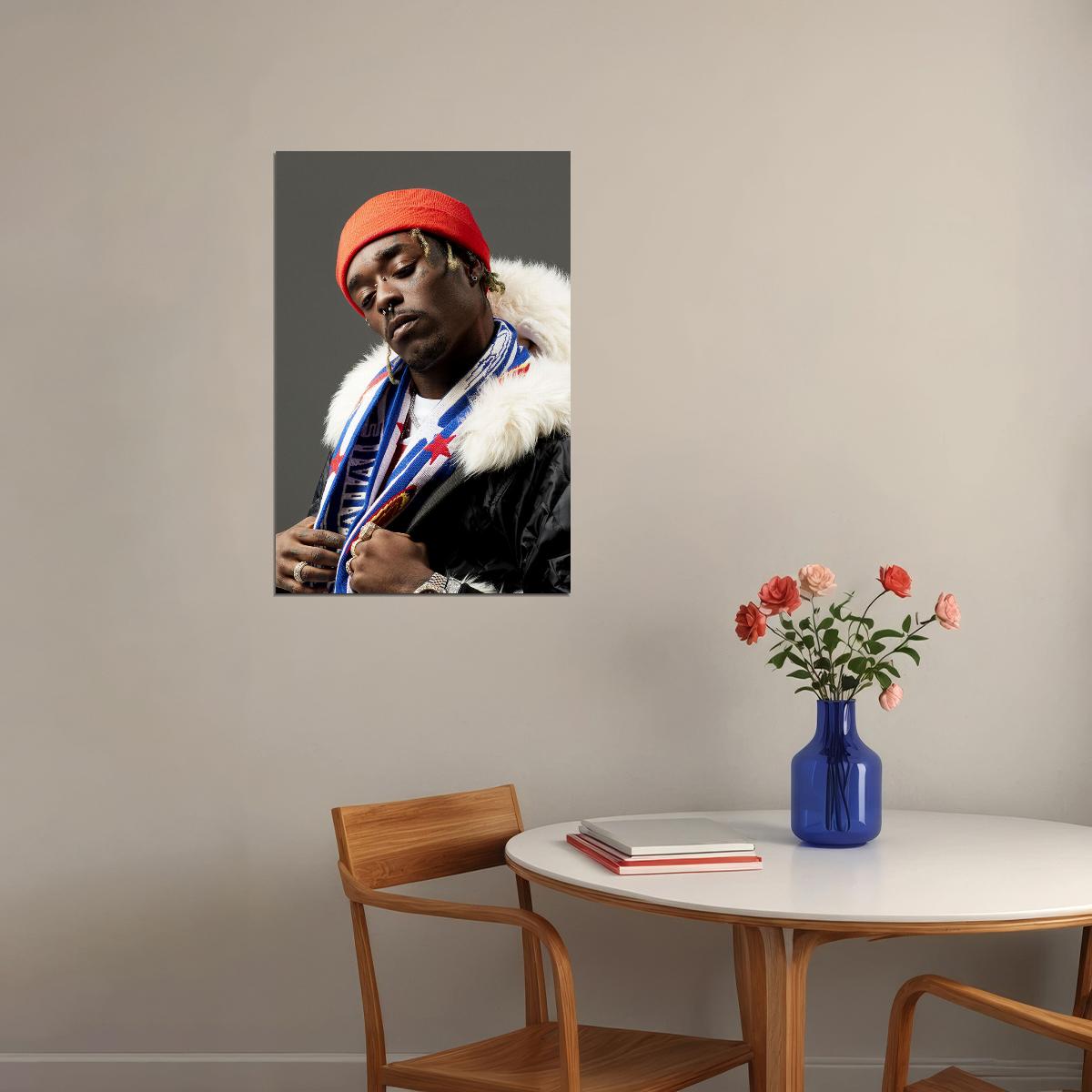 Lil Uzi Vert Rap Music Singer Smoking Rapper Singer Star Poster Wall Art Print Home Wall Decor - xonomax