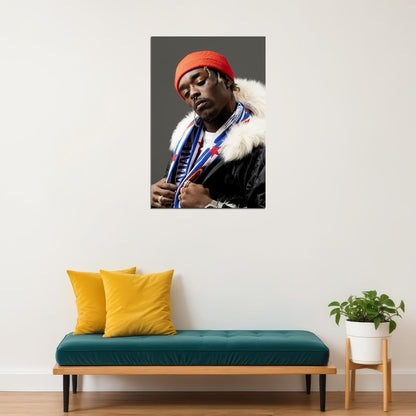 Lil Uzi Vert Rap Music Singer Smoking Rapper Singer Star Poster Wall Art Print Home Wall Decor - xonomax