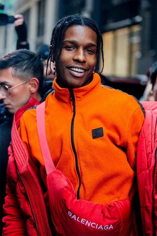 Asap Rocky Rap Music Star Hip Hop Rapper Fashion Icon Poster Wall Art Print Home Wall Decor - xonomax