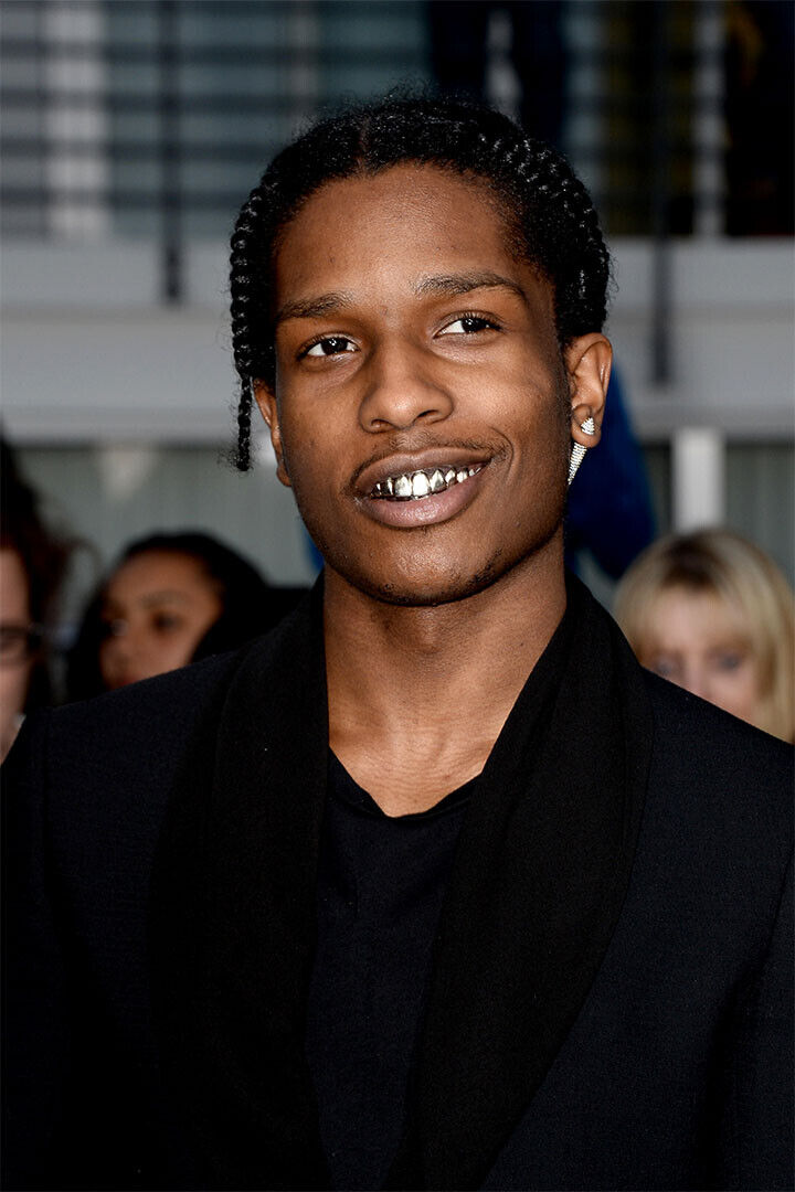 Asap Rocky Rap Music Star Hip Hop Rapper Star Poster Wall Art Print Home Wall Decor - xonomax