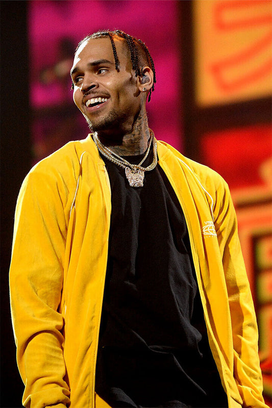 Chris Brown Music Hip Hop Musician Rapper Poster Wall Art Print Home Wall Decor - xonomax