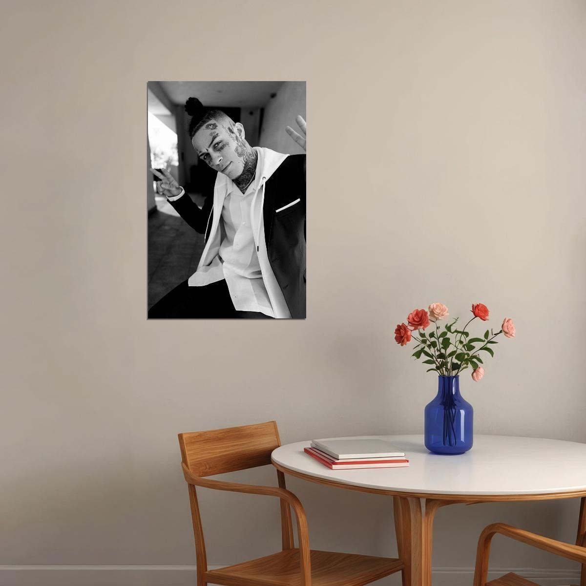 Lil Skies Rap Music Singer Rapper Hip Hop Star Album Poster Wall Art Print Home Wall Decor - xonomax