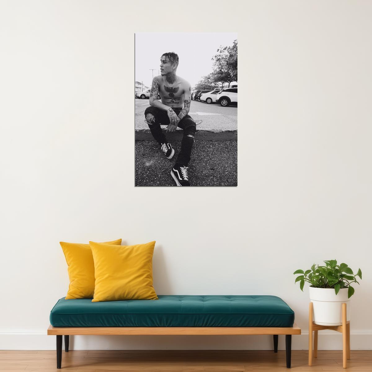 Lil Skies Rap Hip Hop Music Singer Rapper Hip Hop Star Poster Wall Art Print Home Wall Decor - xonomax