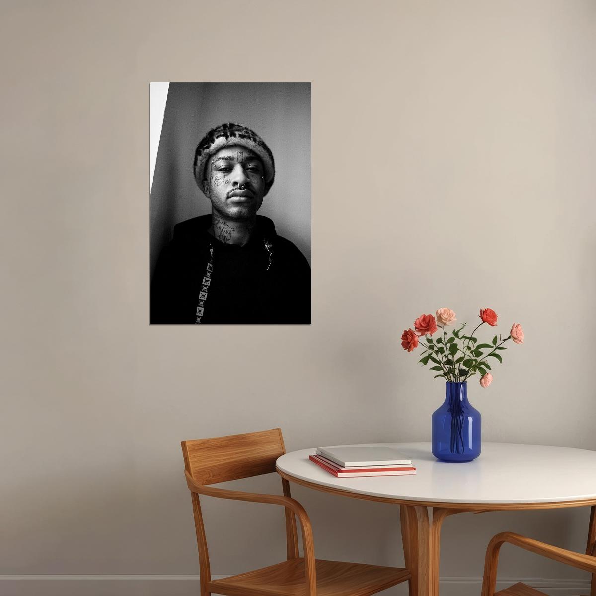 Lil Tracy Rapper Music Singer Star Musician Poster Wall Art Print Home Wall Decor - xonomax