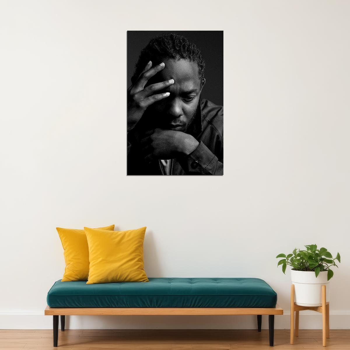 Kendrick Lamar Rap Music Singer Poster Wall Art Print Home Wall Decor - xonomax