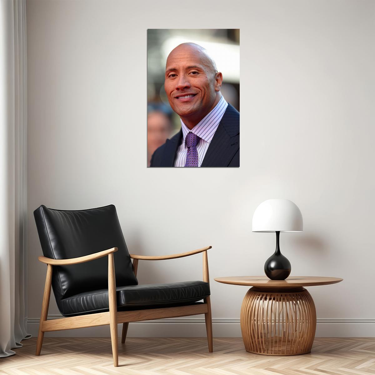 The Rock Dwayne Johnson World Heavyweight Champion Poster Wall Art Print Home Wall Decor - xonomax