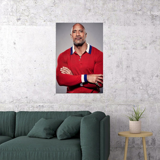 The Rock Dwayne Johnson World Heavyweight Champion Poster Wall Art Print Home Wall Decor - xonomax