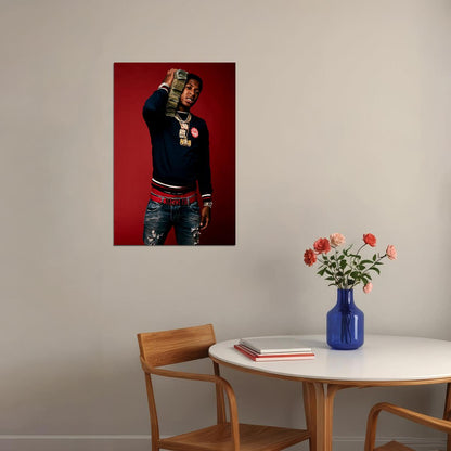 Young Boy Never Broke Again Rap Music Star Album Poster Wall Art Print Home Wall Decor - xonomax