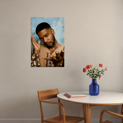 Kid Cudi Rapper Hip Hop Star Music Album Poster Wall Art Print Home Wall Decor - xonomax