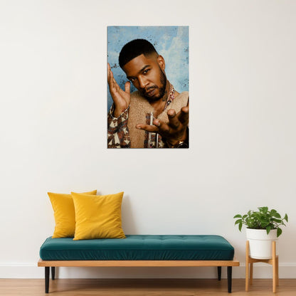 Kid Cudi Rapper Hip Hop Star Music Album Poster Wall Art Print Home Wall Decor - xonomax