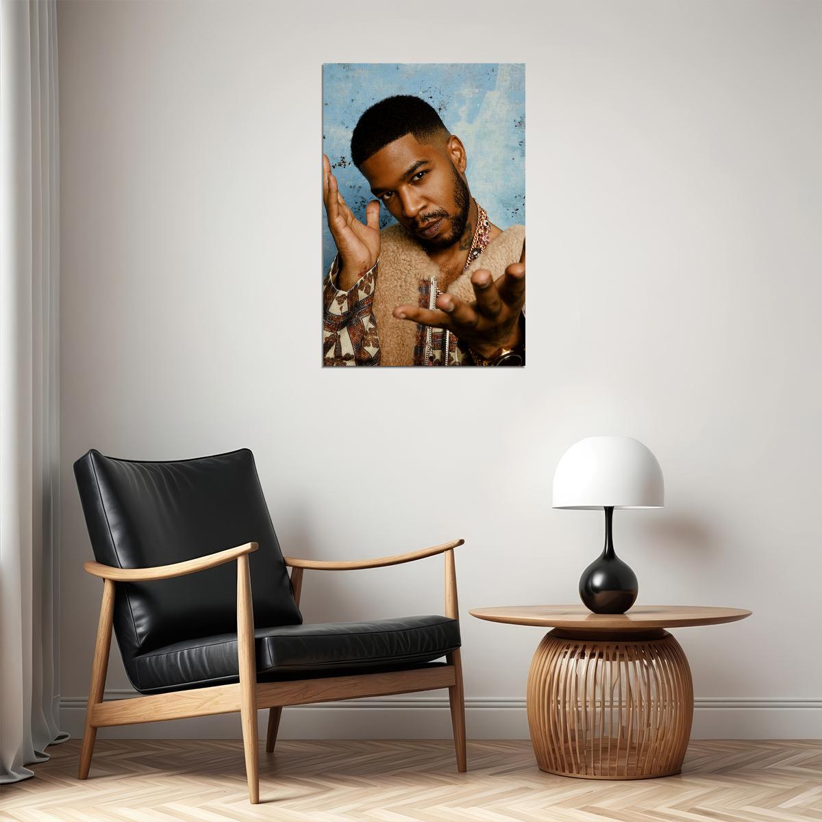 Kid Cudi Rapper Hip Hop Star Music Album Poster Wall Art Print Home Wall Decor - xonomax