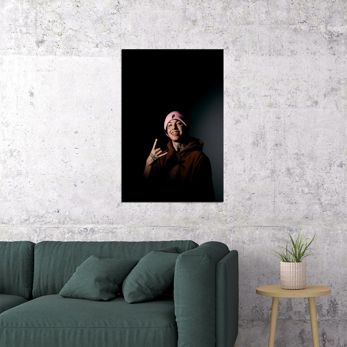 Lil Xan American Music Singer Rapper Star Poster Wall Art Print Home Wall Decor - xonomax