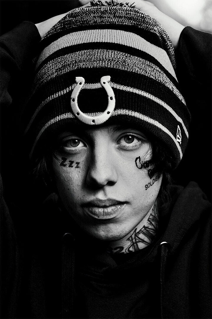 Lil Xan American Rap Music Singer Rapper Star Poster Wall Art Print Home Wall Decor - xonomax