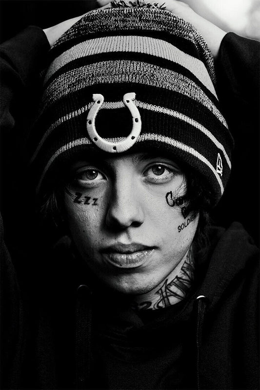 Lil Xan American Rap Music Singer Rapper Star Poster Wall Art Print Home Wall Decor - xonomax