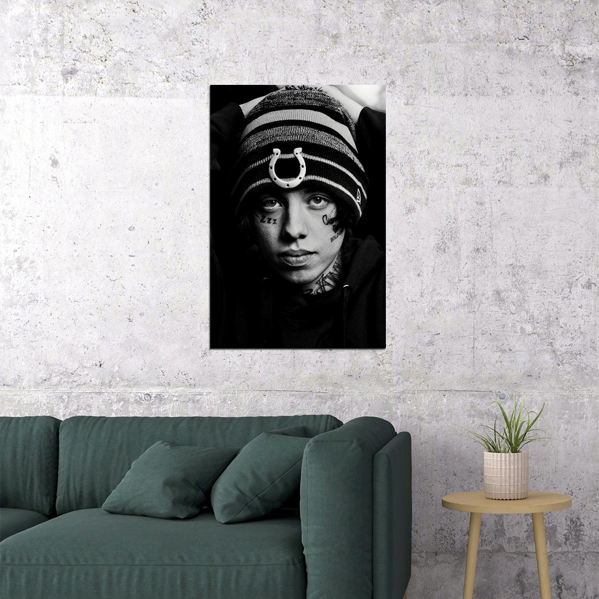 Lil Xan American Rap Music Singer Rapper Star Poster Wall Art Print Home Wall Decor - xonomax