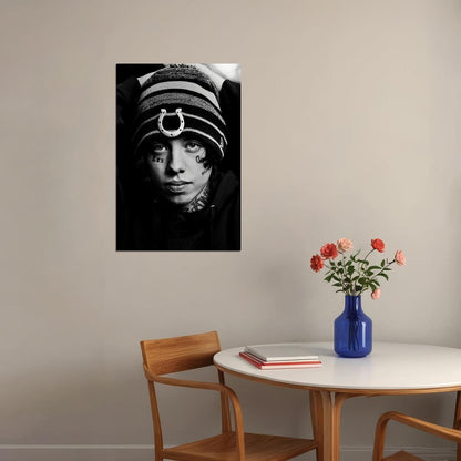 Lil Xan American Rap Music Singer Rapper Star Poster Wall Art Print Home Wall Decor - xonomax