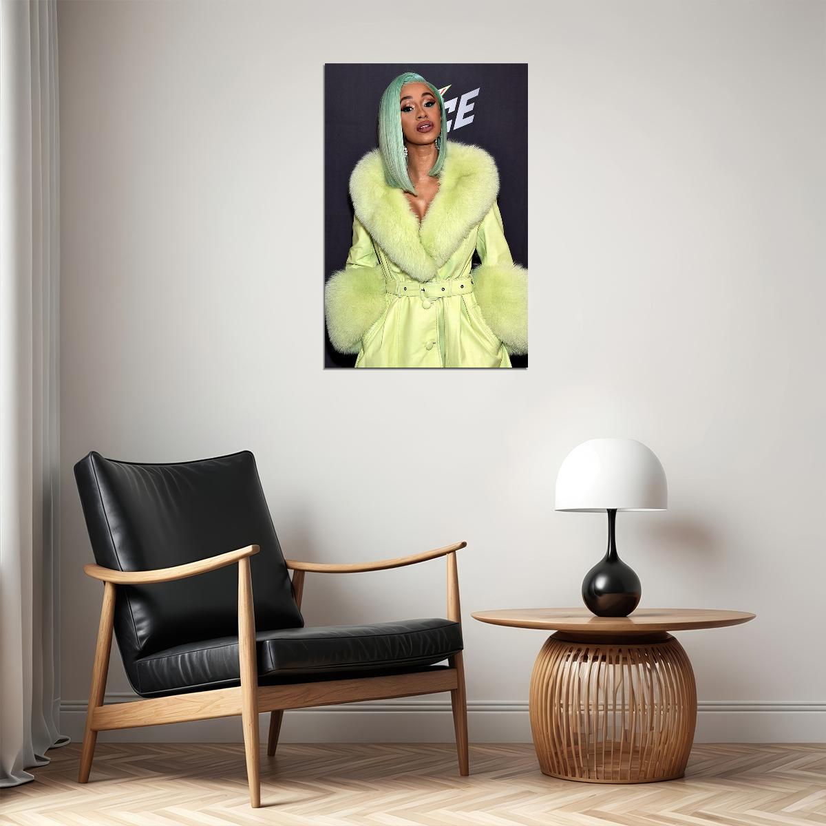 Cardi B American Hip Hop Rap Music Singer Star Sexy Album Poster Wall Art Print Home Wall Decor - xonomax