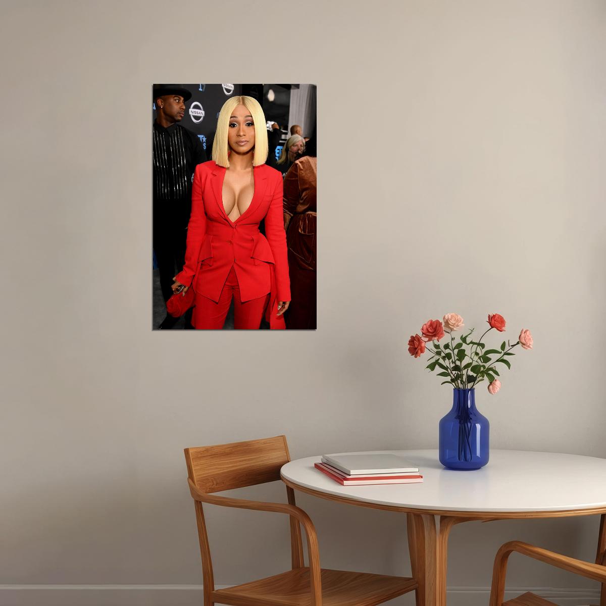 Cardi B Bronx Season Rap Music Album Cover Poster Wall Art Print Home Wall Decor - xonomax