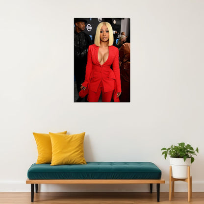 Cardi B Bronx Season Rap Music Album Cover Poster Wall Art Print Home Wall Decor - xonomax