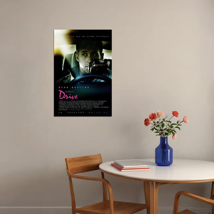 Drive Movie Ryan Gosling Classic Film Comic Action Poster Wall Art Print Home Wall Decor - xonomax