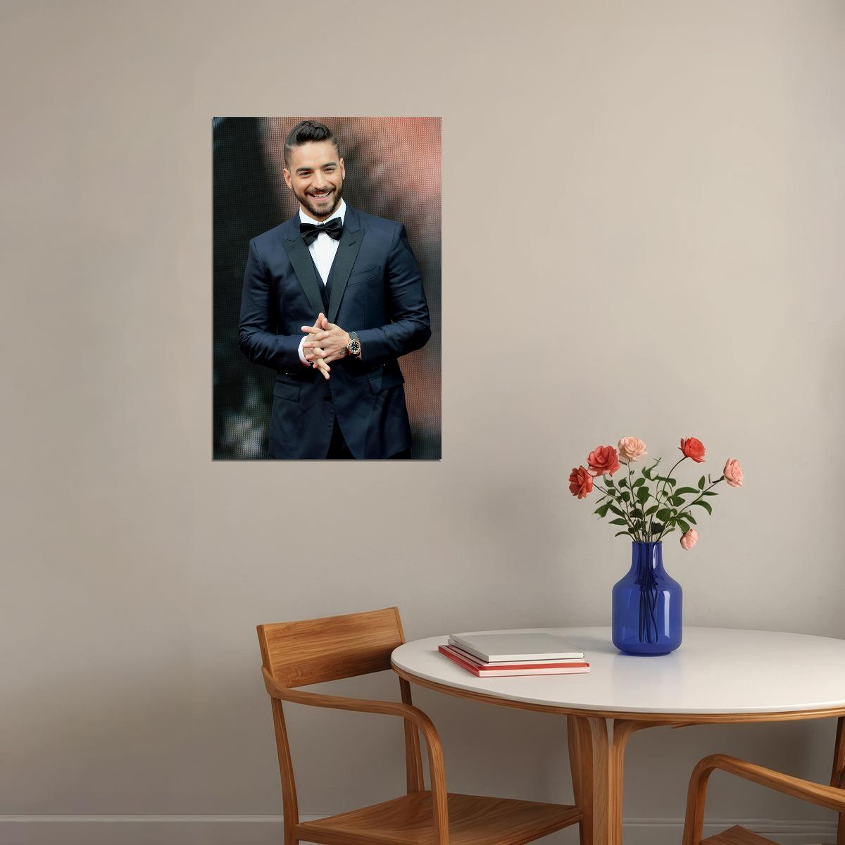 Maluma Music Singer Star Fashion Musician Poster Wall Art Print Home Wall Decor - xonomax