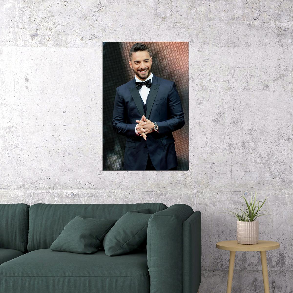 Maluma Music Singer Star Fashion Musician Poster Wall Art Print Home Wall Decor - xonomax