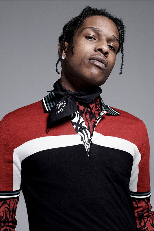Asap Rocky Hip Hop Rap Music Singer Rapper Star Poster Wall Art Print Home Wall Decor - xonomax