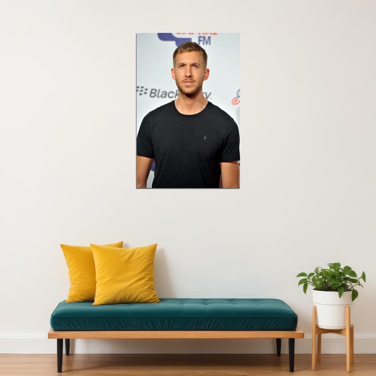 Calvin Harris Rap Music Singer Creator Producer Poster Wall Art Print Home Wall Decor - xonomax