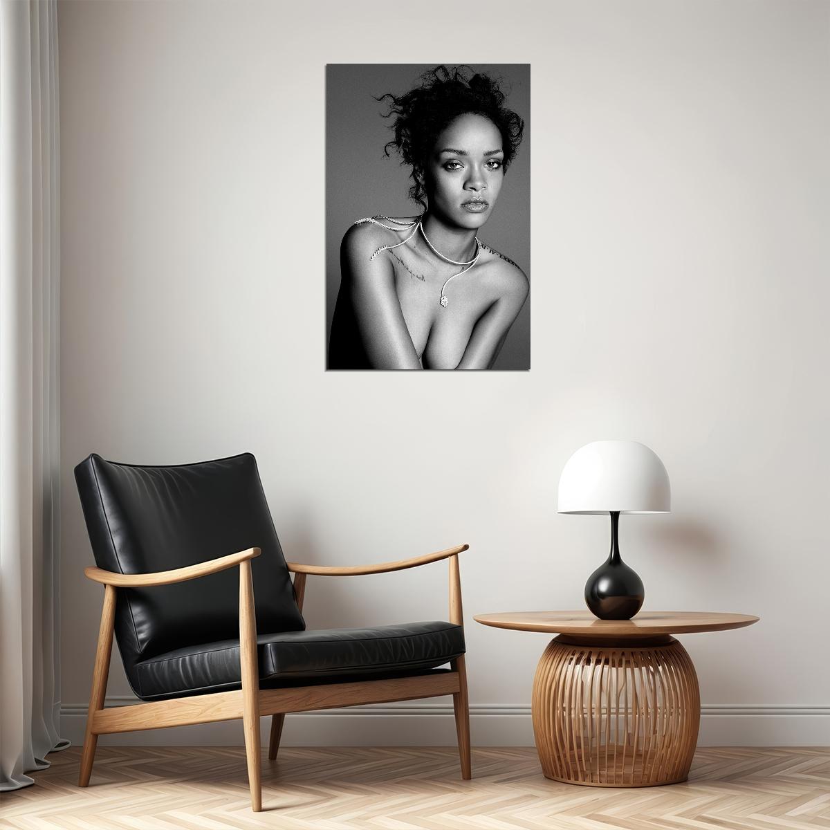 Rihanna Usa Grammy Sexy Girl Super Star Great Singer Poster Wall Art Print Home Wall Decor - xonomax