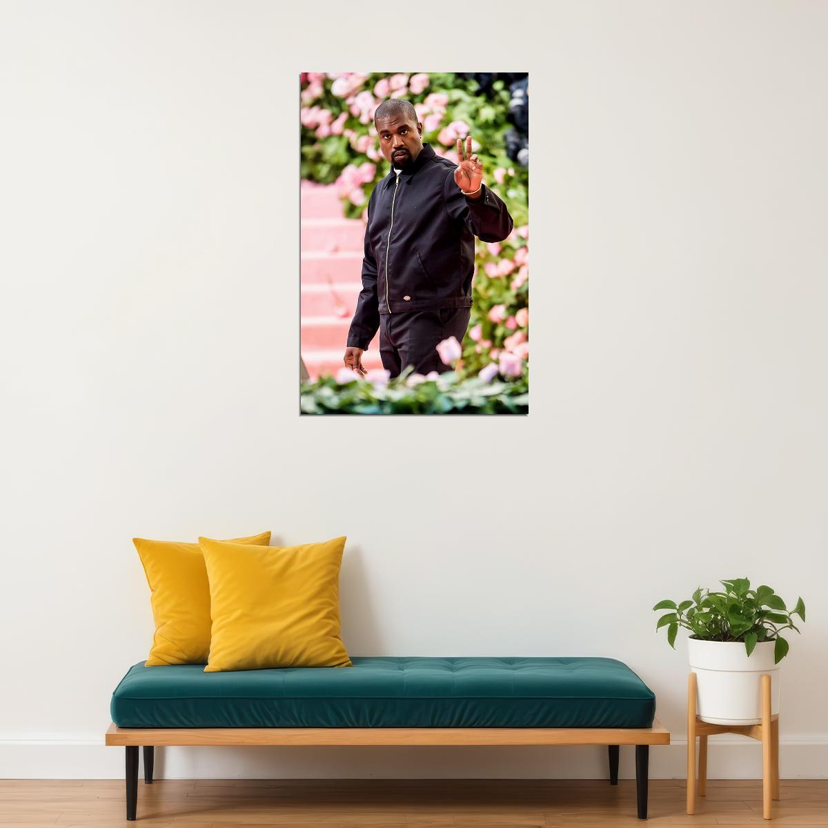 Kanye West Tour Cover Rap Hip Hop Music Album Poster Wall Art Print Home Wall Decor - xonomax