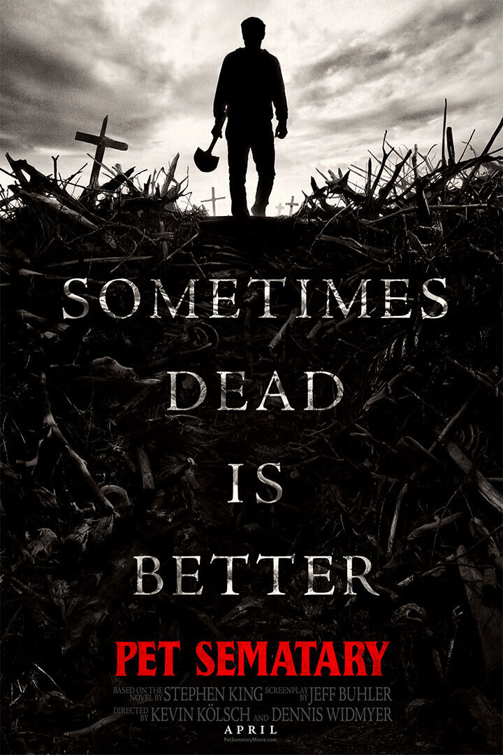 Pet Sematary 2019 Movie Stephen King Fantasy Horror Poster Wall Art Print Home Wall Decor - xonomax