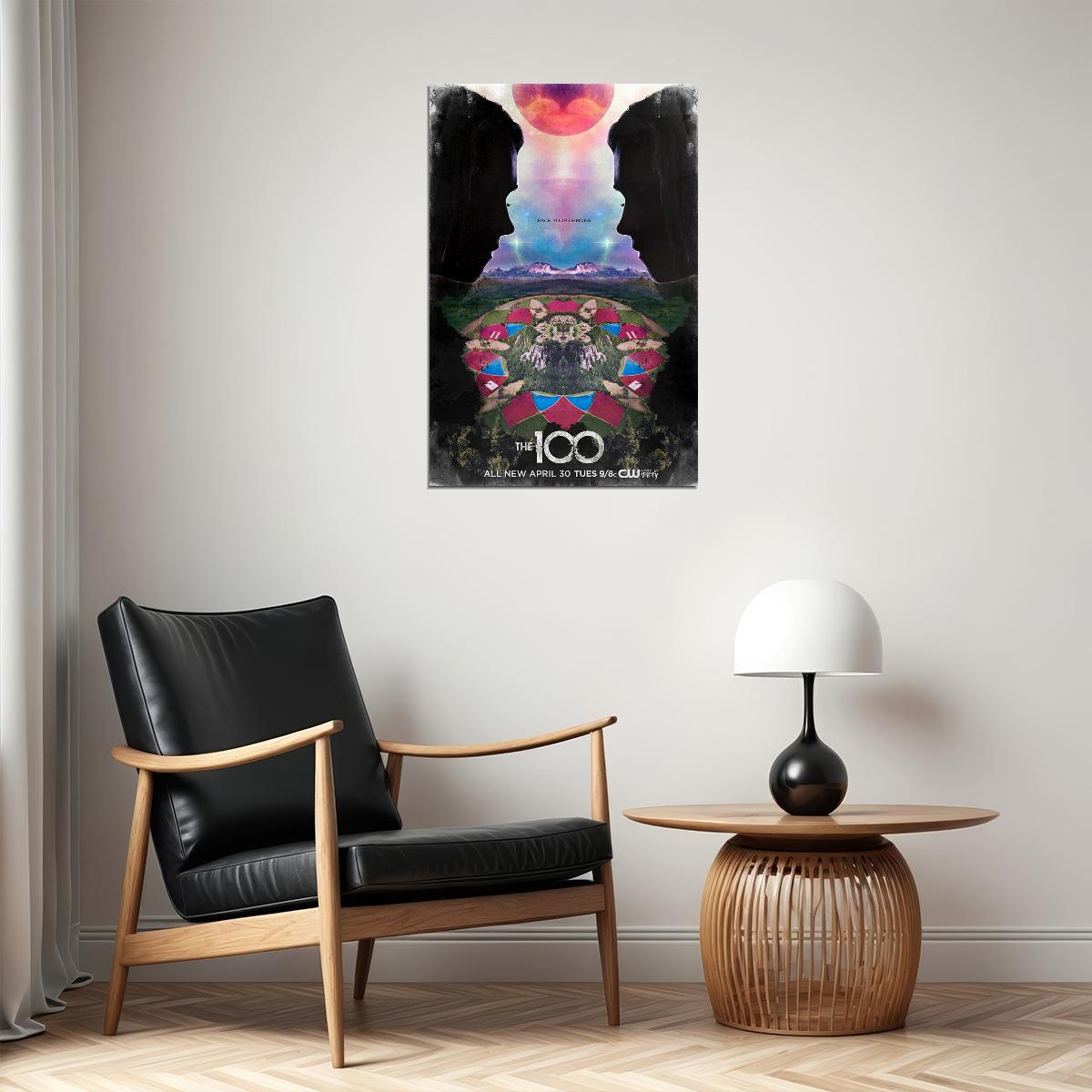 The 100 American Movie Science Fiction Poster Wall Art Print Home Wall Decor - xonomax