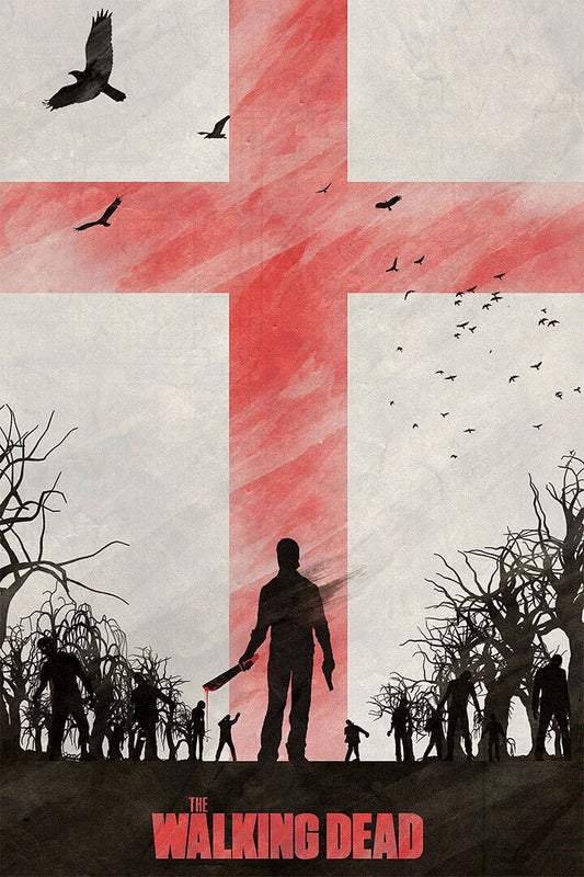 The Walking Dead Season 7 Movie Usa Tv Series Horror Poster Wall Art Print Home Wall Decor - xonomax
