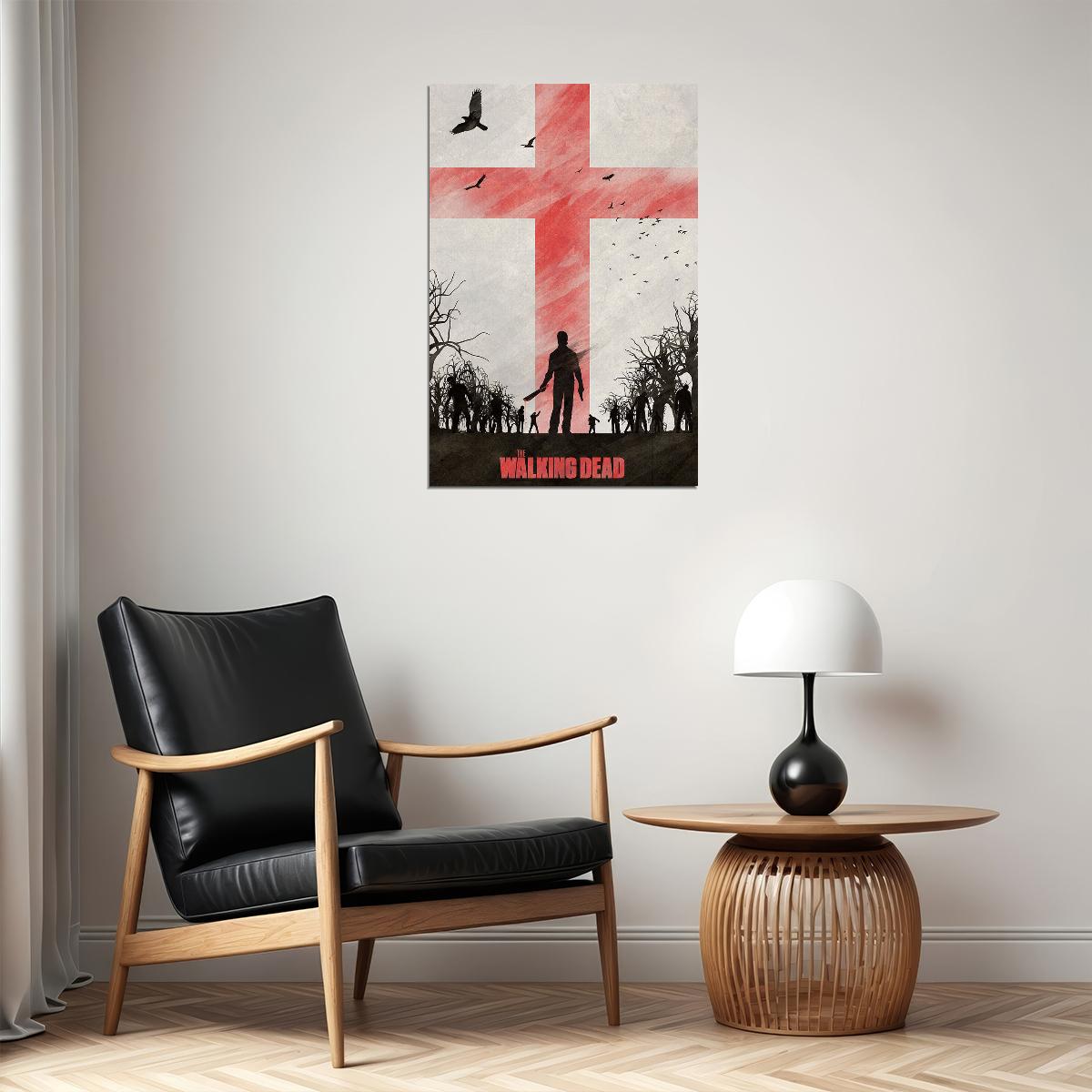 The Walking Dead Season 7 Movie Usa Tv Series Horror Poster Wall Art Print Home Wall Decor - xonomax